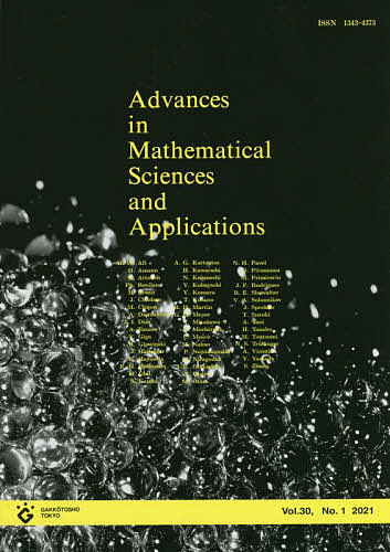 Advances in Mathematical Sciences and Applications Vol.30,No.1(2