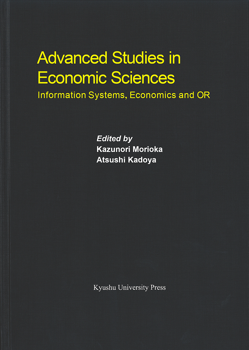 Advanced Studies in Economic Sciences Information Systems,Econom